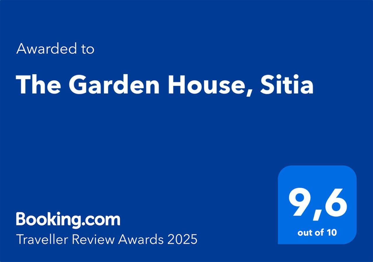 The Garden House, Sitia Apartment Exterior foto